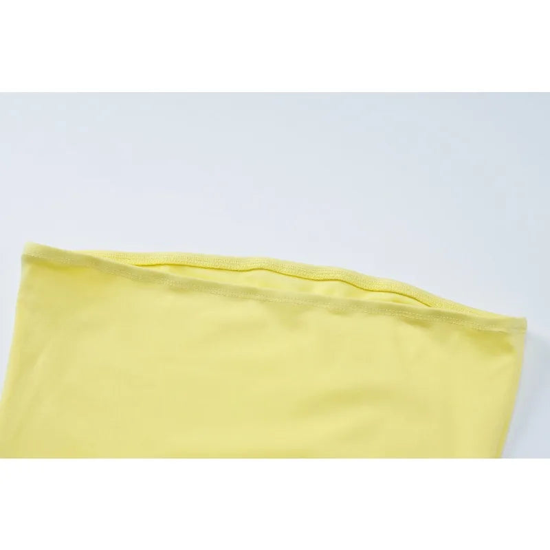 Sexy Tube Top Sleeveless Long Dress For Women Eveningwear