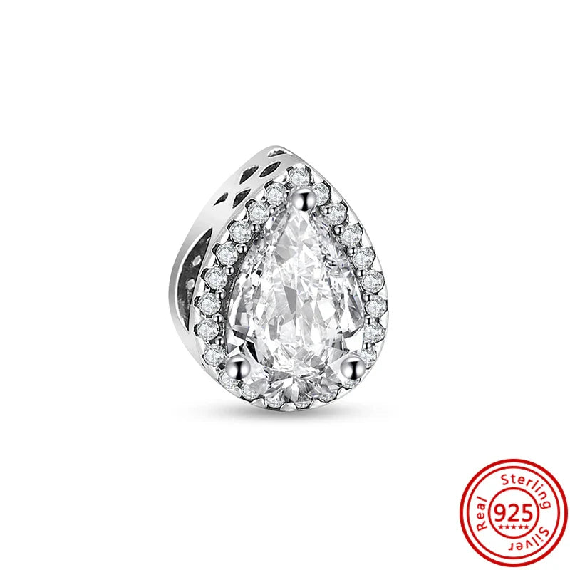 Fit Pantaro Peacock Cake Teeth Butterfly Crown S925 Silver Charms Beads Fine Jewelry for Women Gift