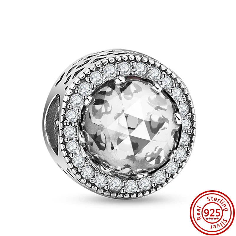 Fit Pantaro Peacock Cake Teeth Butterfly Crown S925 Silver Charms Beads Fine Jewelry for Women Gift