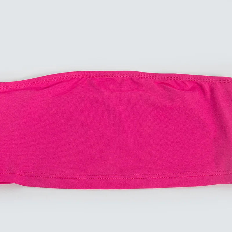 Solid Color Sleeveless Tube Top with High Waist Slim Long Skirt Set for Women Summer Chic Fashion