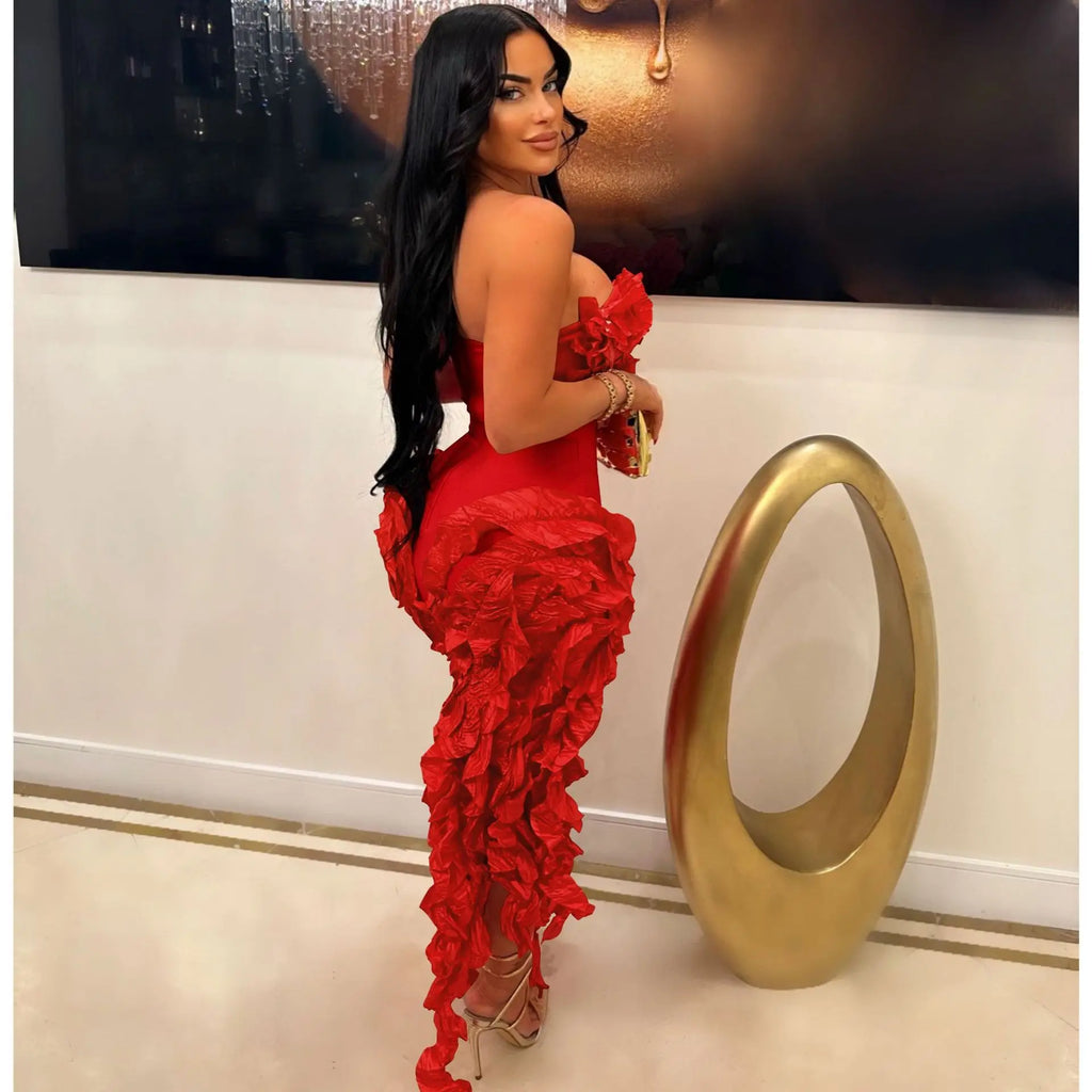 Backless V Neck Mini Dress For Women Summer Clubwear