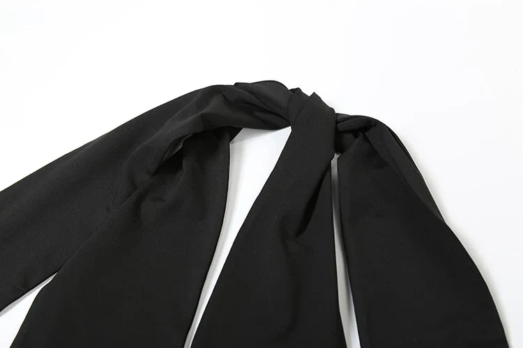 Backless Irregular Hollow Bandage Jumpsuit for Women Deep V-Neck Halter Skinny Stretch Sexy Hipster Streetwear