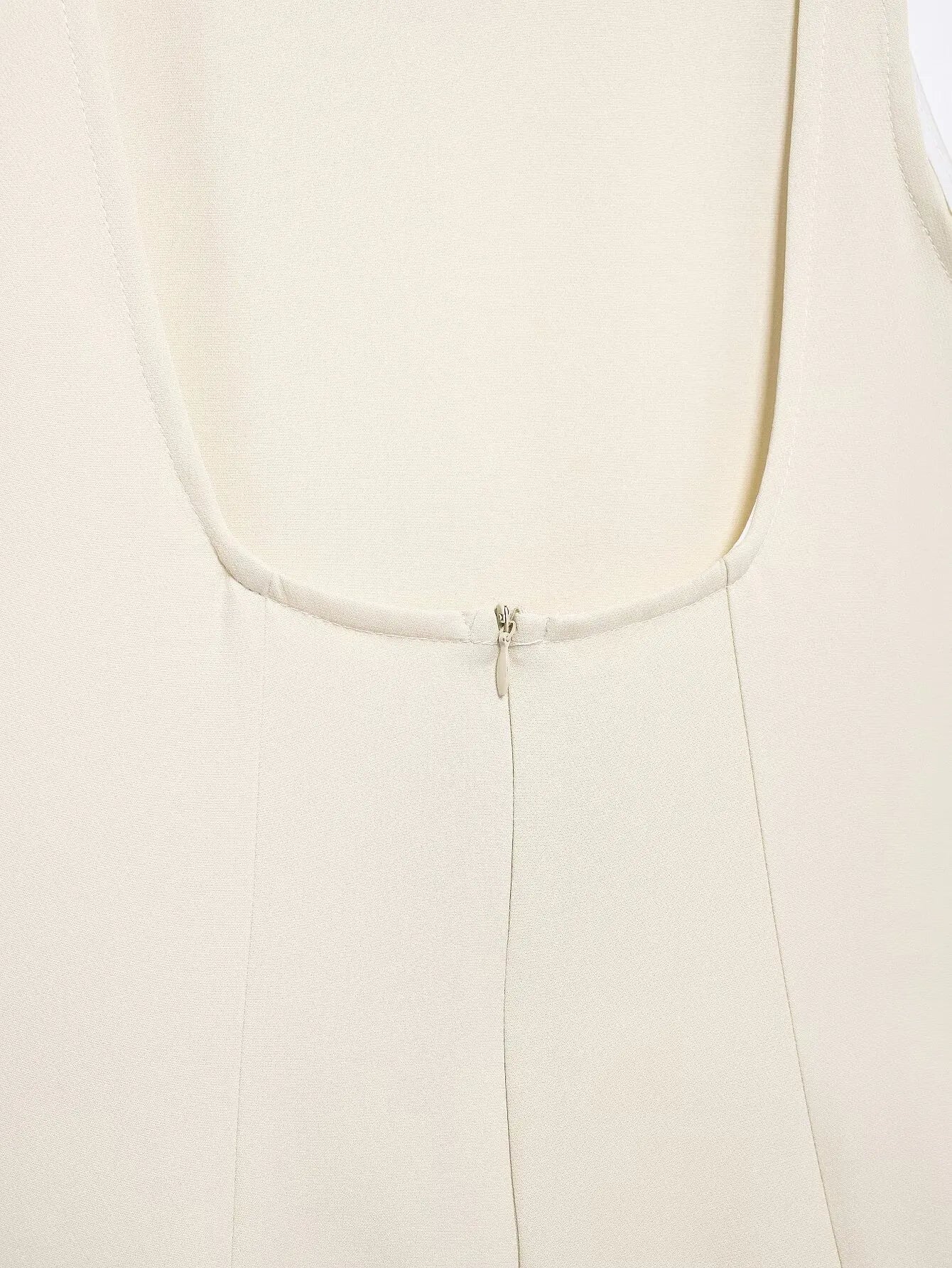 Backless Patchwork Mini Dress For Women Fluffy Hem Party