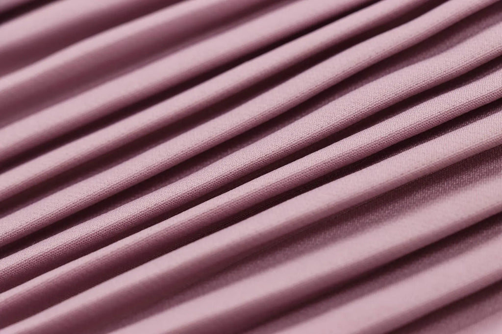 Elegant Womens Sleeveless Solid Mini Dress With Pleated Hem