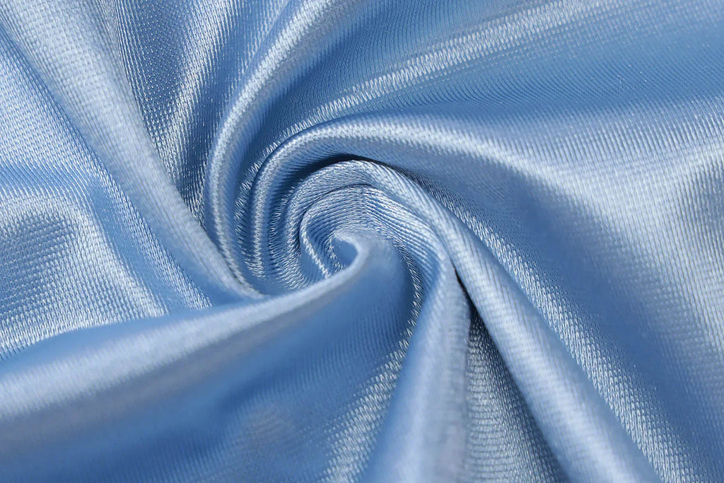 Backless Satin Mini Dress Lace Up Strap Bodycon Evening