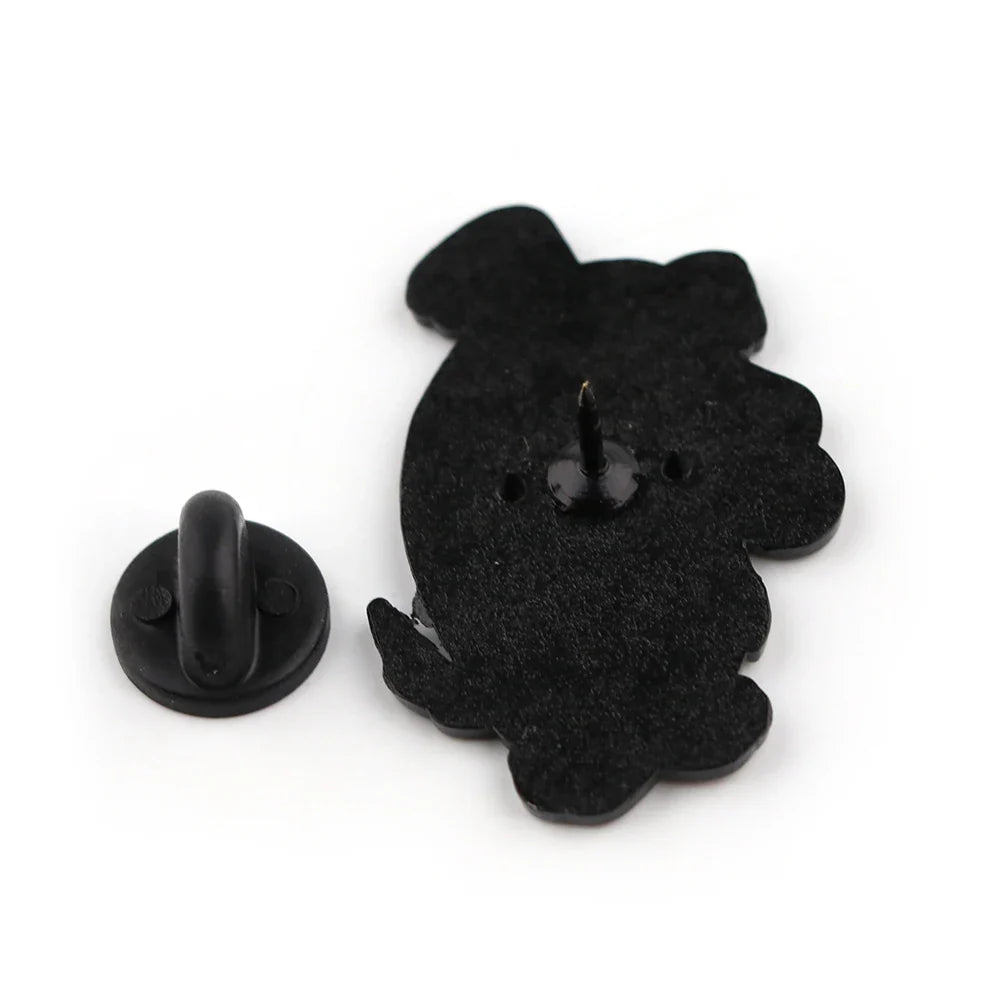 Cute Dog Enamel Pins Cartoon Animal Brooches for Clothes and Backpacks Fashion Jewelry Accessories Gifts for Kids and Friends