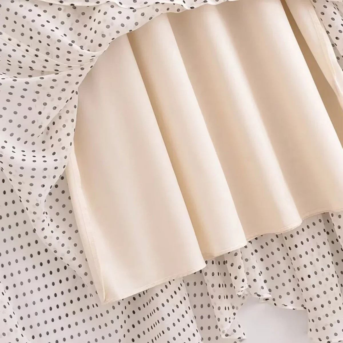 Polka Dot Halter Neck Midi Dress For Women Casual Chic