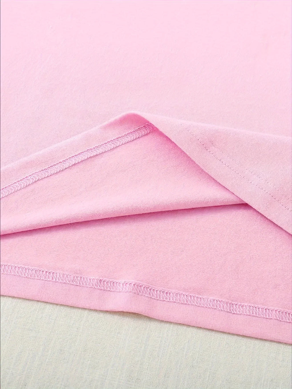 Letter Print Casual T-Shirt for Women, Short Sleeve Crew Neck Summer and Spring Top