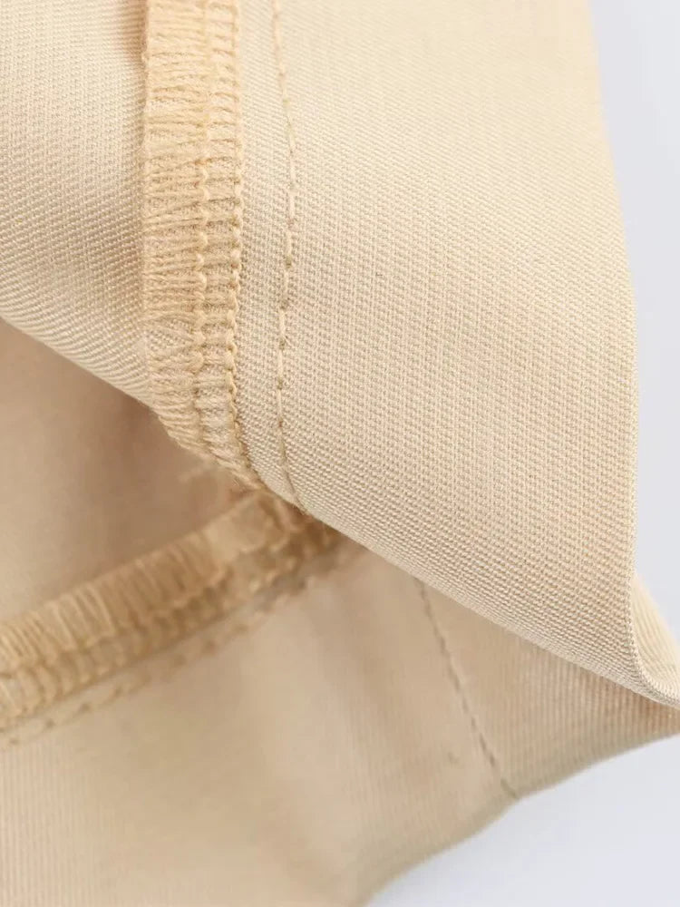 Women Summer Midi Tank Dress Belted V Neck Sleeveless