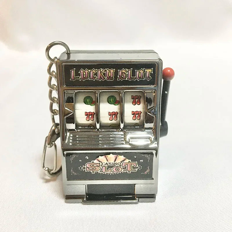 Creative Fruit Machine Keychain for Car Pendant Personalized Gift Accessories