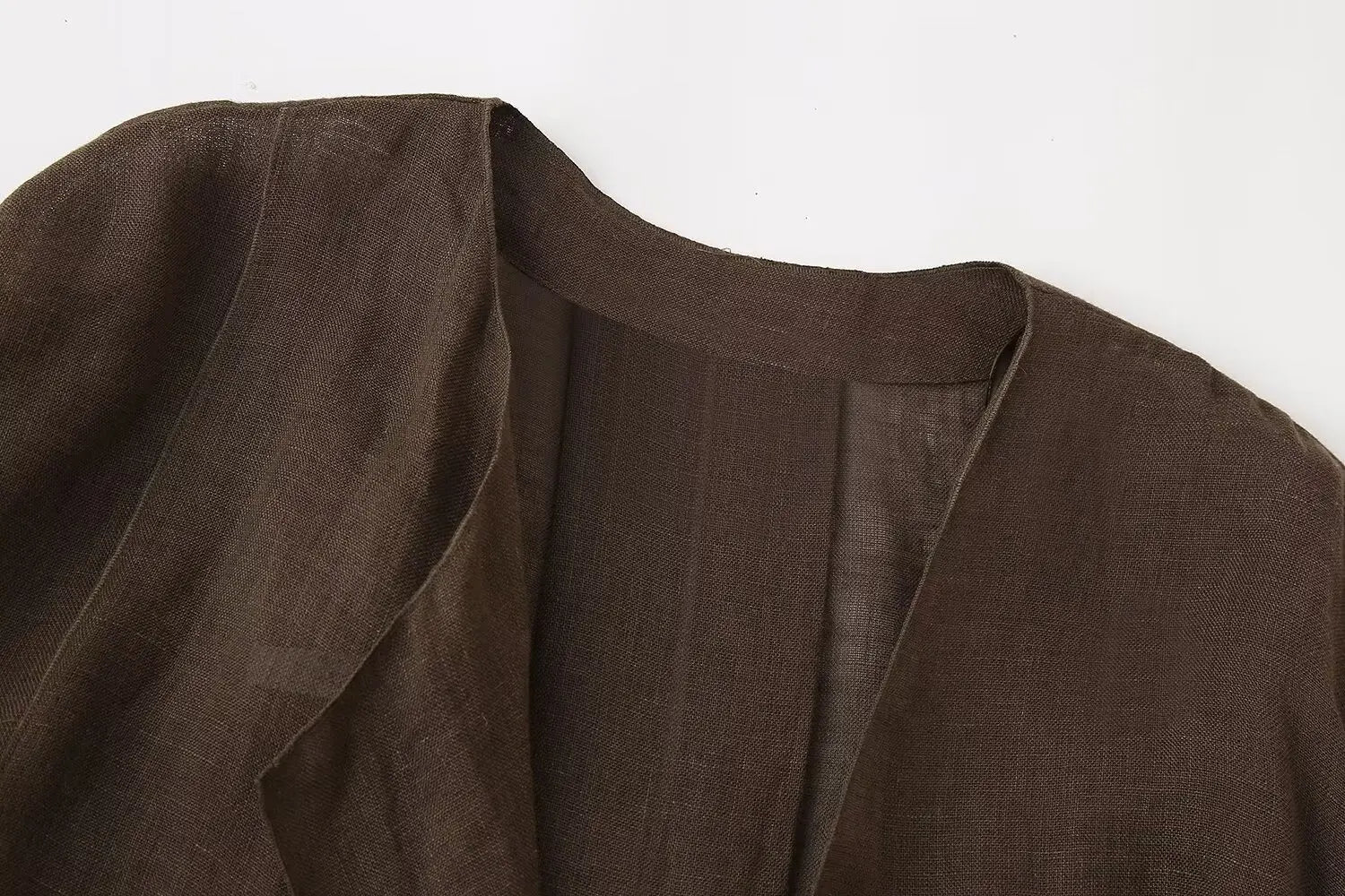 Casual Chic Solid Two Piece Women Set with Long Sleeve Kimono Jacket and Pants Nightwear Suit