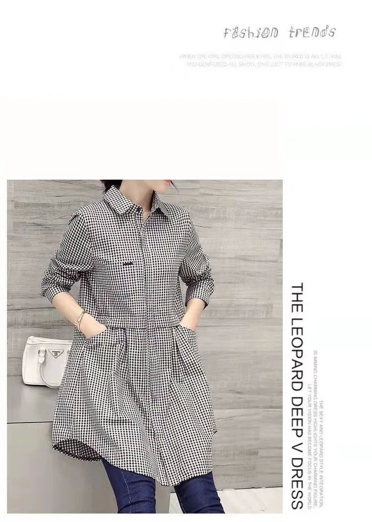 Mid-Length White Polo-Neck Shirt for Women Lightweight Stylish Spring Summer Blouse Elegant Korean-Inspired Fashion