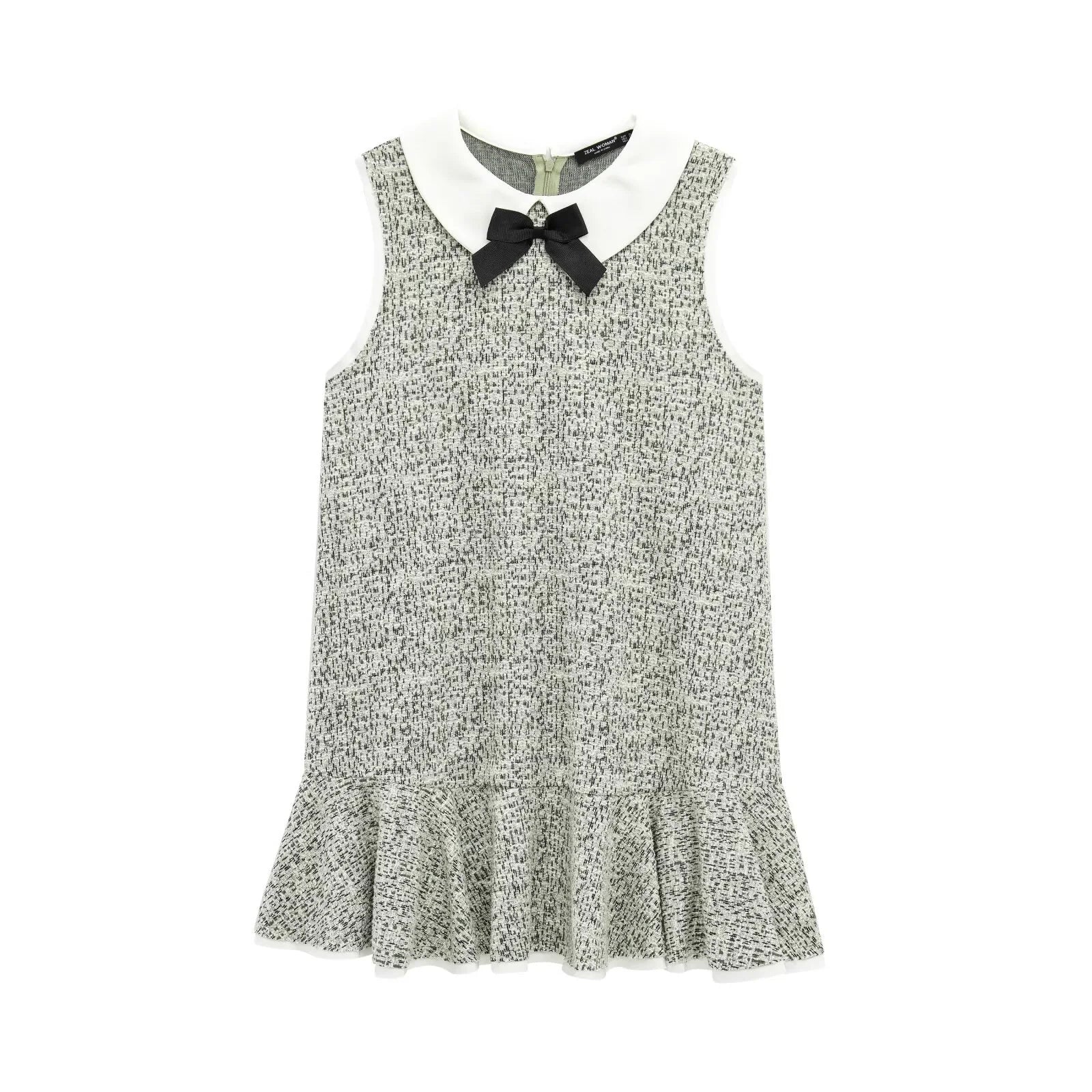 Chic Bow Decor Sleeveless Short Dress For Women Everyday