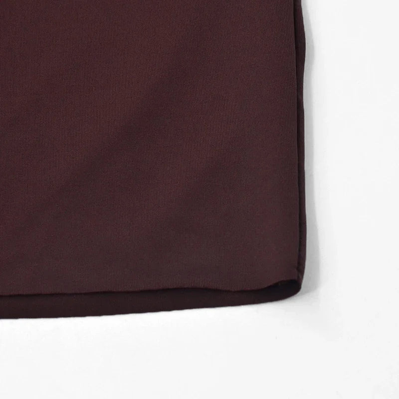 Summer Backless Mini Dress for Women V Neck Knit Partywear