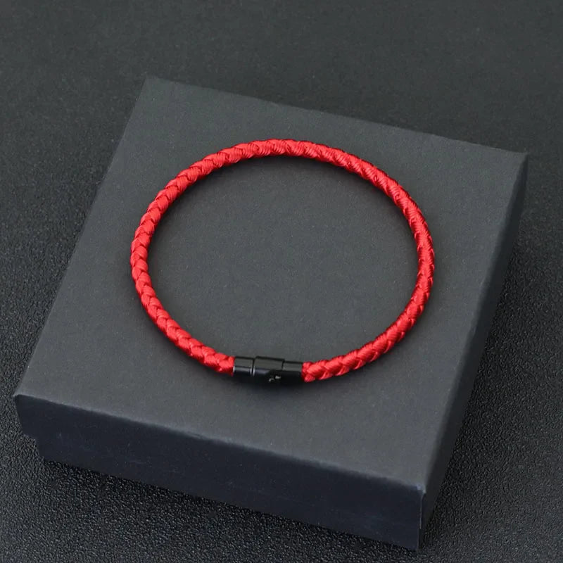 Grade A Lucky Red Thread Bracelet for Men and Women Magnetic Couple Bracelet for Wealth and Prosperity