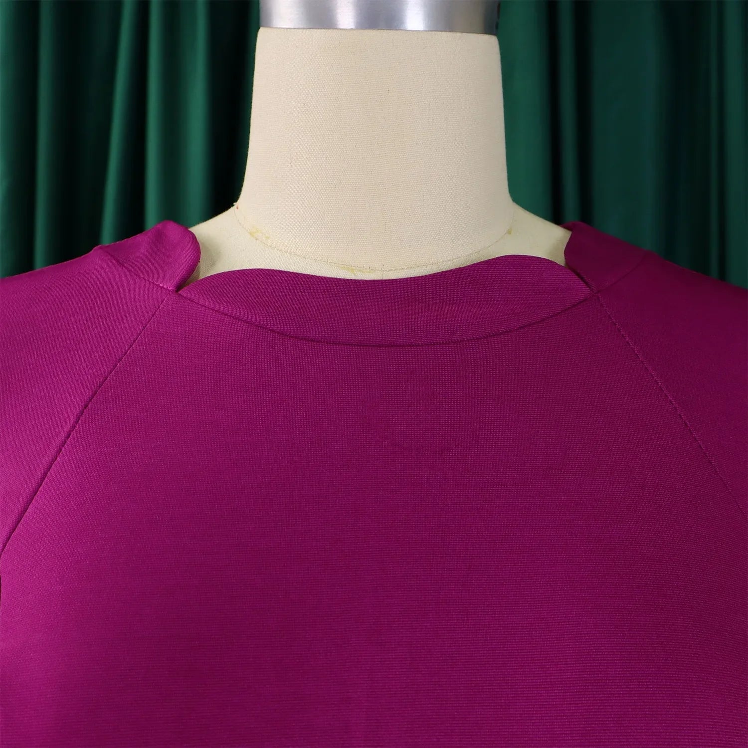 Women Square Neck Bodycon Midi Dress Belted For Work