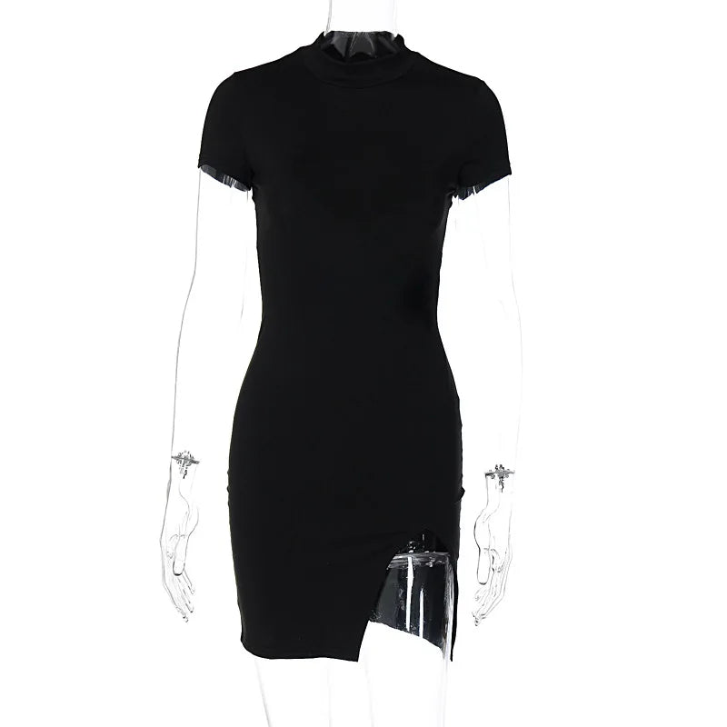 Backless Lace Up Bodycon Mini Dress For Women Clubwear