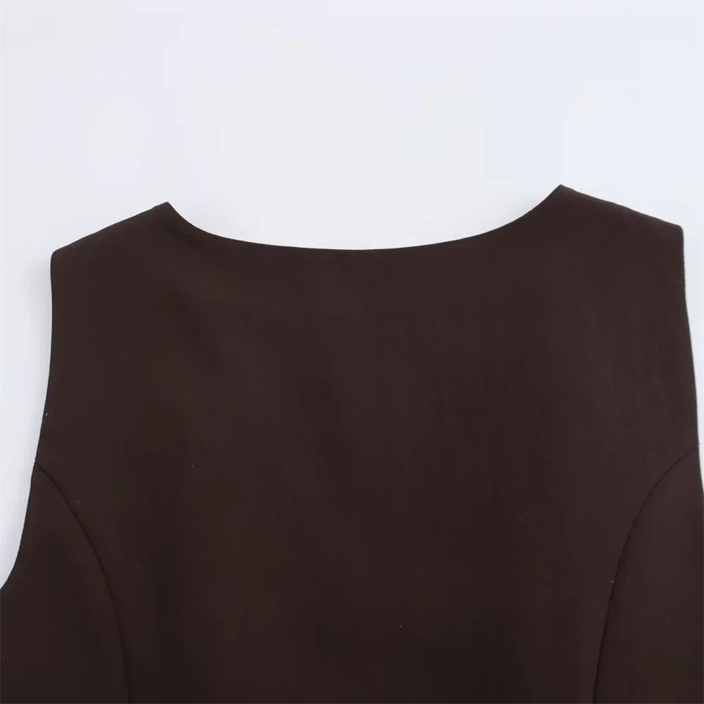 Women's Casual Slim Fit Striped Vest and Pants Set for Versatile Autumn Fashion