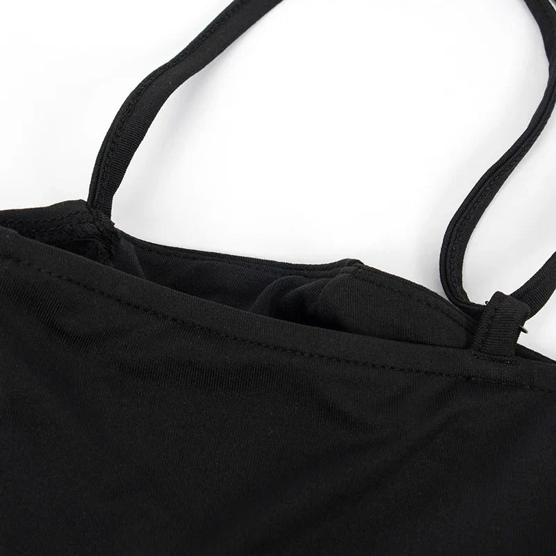 Summer Backless Sling Dress For Women Sleeveless Beach Party