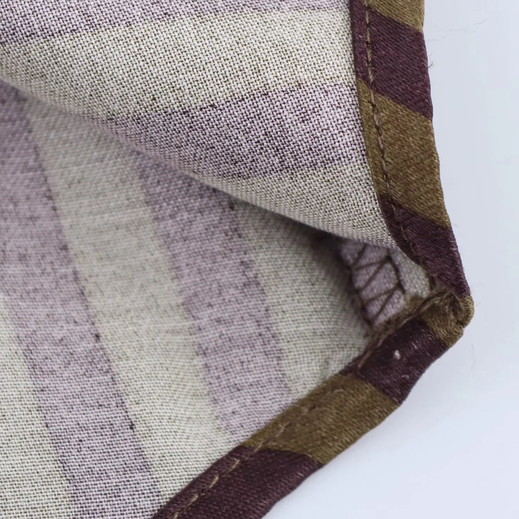 Women's Striped Long Sleeve Shirt with Collar and Striped Casual Pants for Spring Fashion