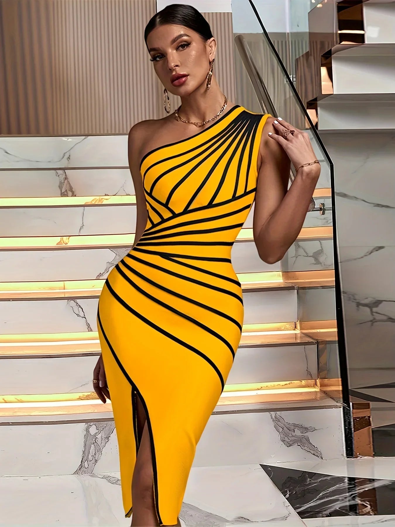 Bandage Dress For Women Bodycon Party Evening Clubwear