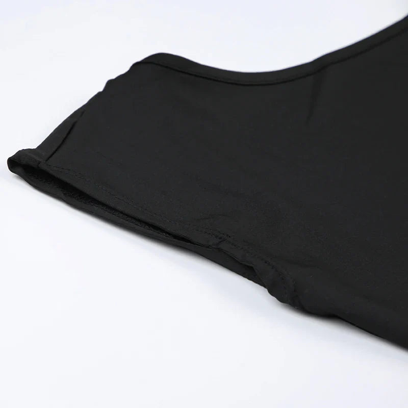 Backless Maxi Dress for Women Black A Line Elegant Party