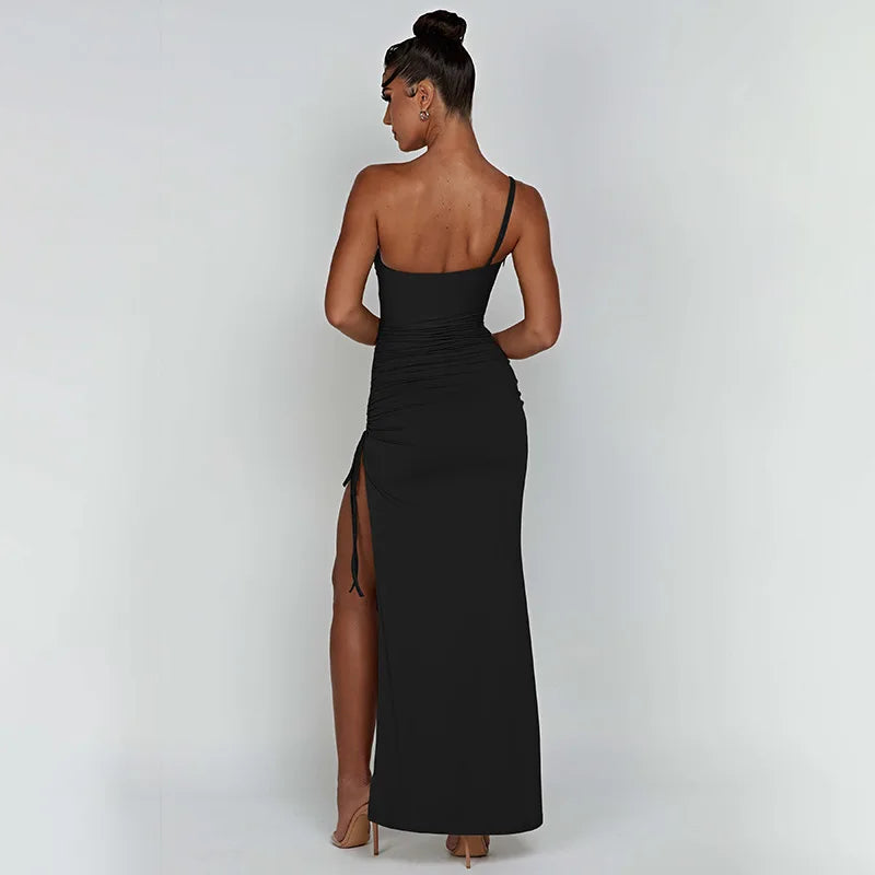 Sexy Long Dress With Strappy Cutout For Summer Beach