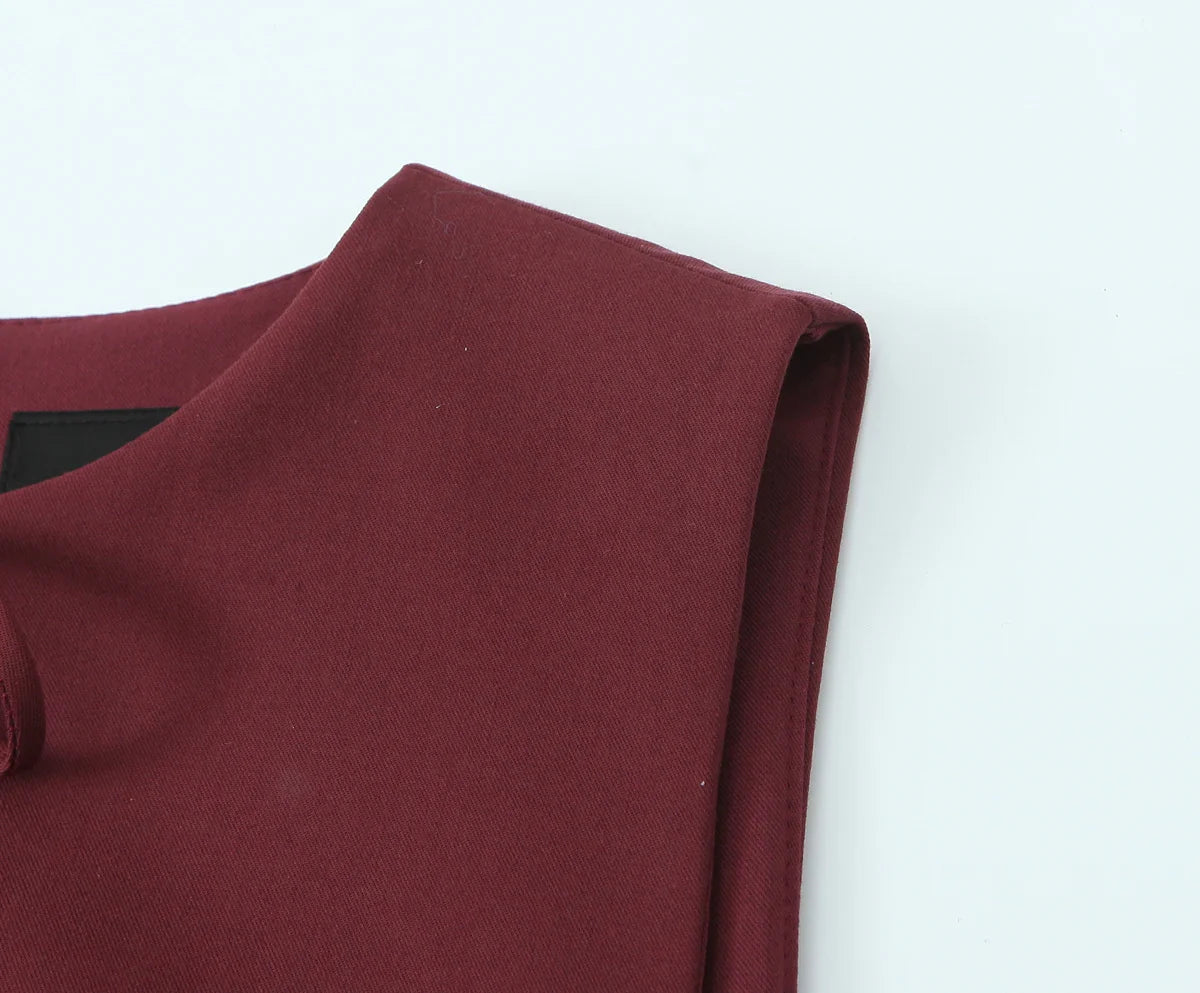 Sexy Bow Pleated Sleeveless Mini Dress For Summer Women