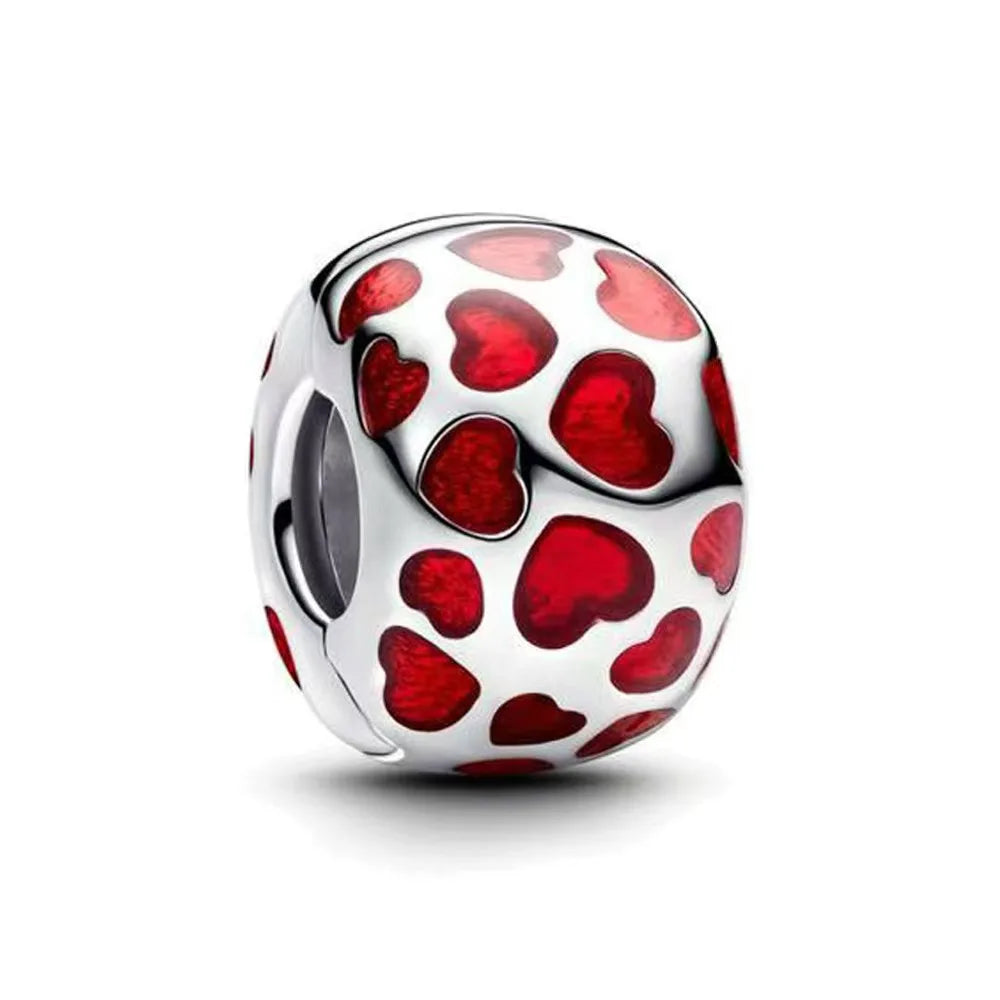 925 Sterling Silver Disney Pendant Beads for DIY Bracelets Perfect Women's Fashion Gift