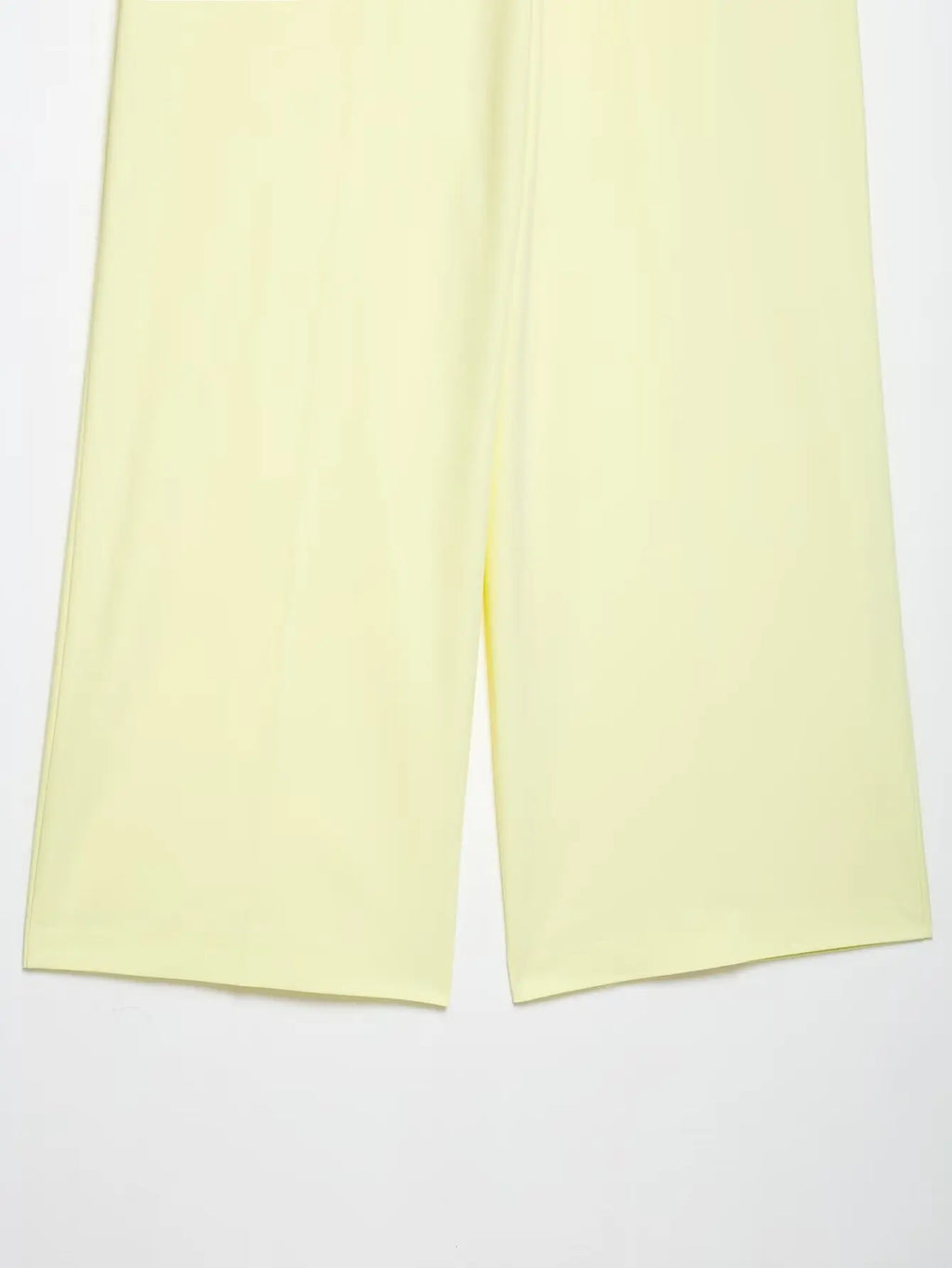 Summer Women's Halter Neck Pant Suit Set with Crop Top and High Waist Wide Leg Pants