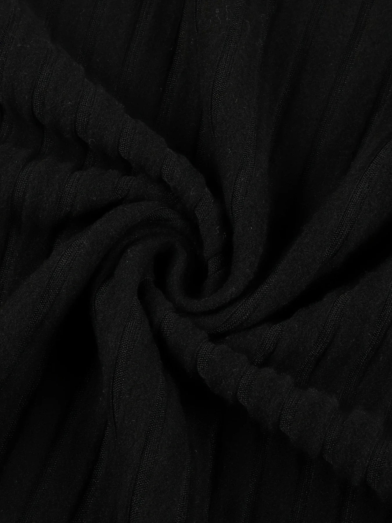 Autumn Winter Loose Casual V Neck Striped Knitted Two-Piece Set with Long Sleeve Top and Straight Tube Pants