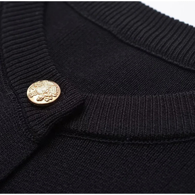 Ribbed Pocket Knit Dress For Women High Waist Mini Chic