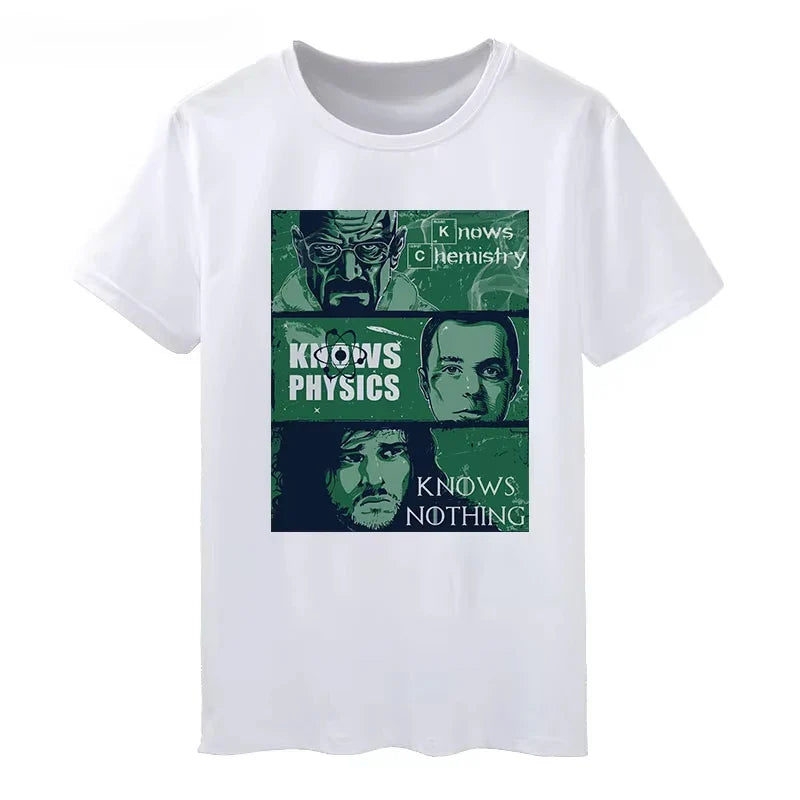 Game of Thrones Winter Is Coming T-Shirt Short-Sleeved Streetwear Tee for Men and Women