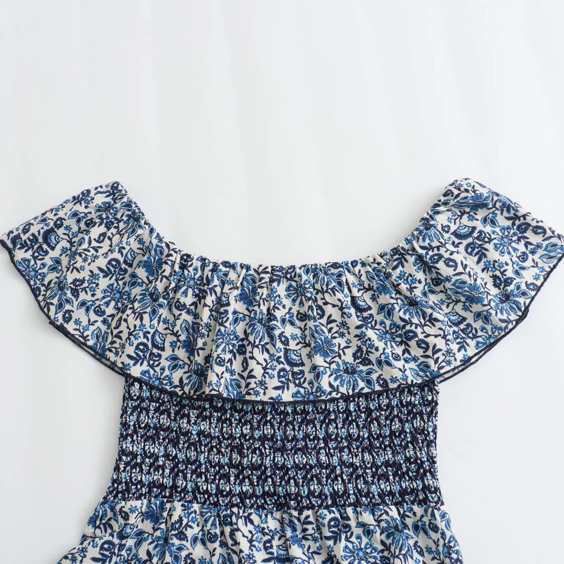 Off Shoulder Floral Print Long Vest Dress For Women