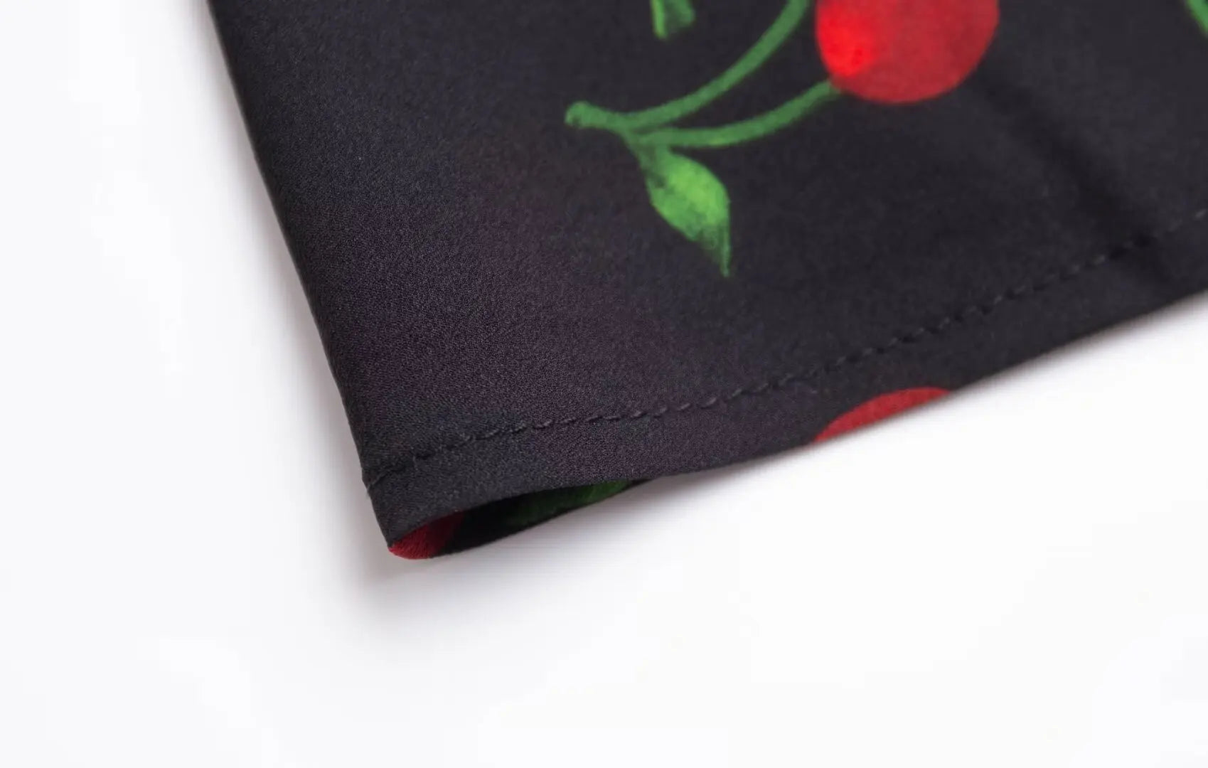 Cherry Print Backless Summer Floral Dress For Women