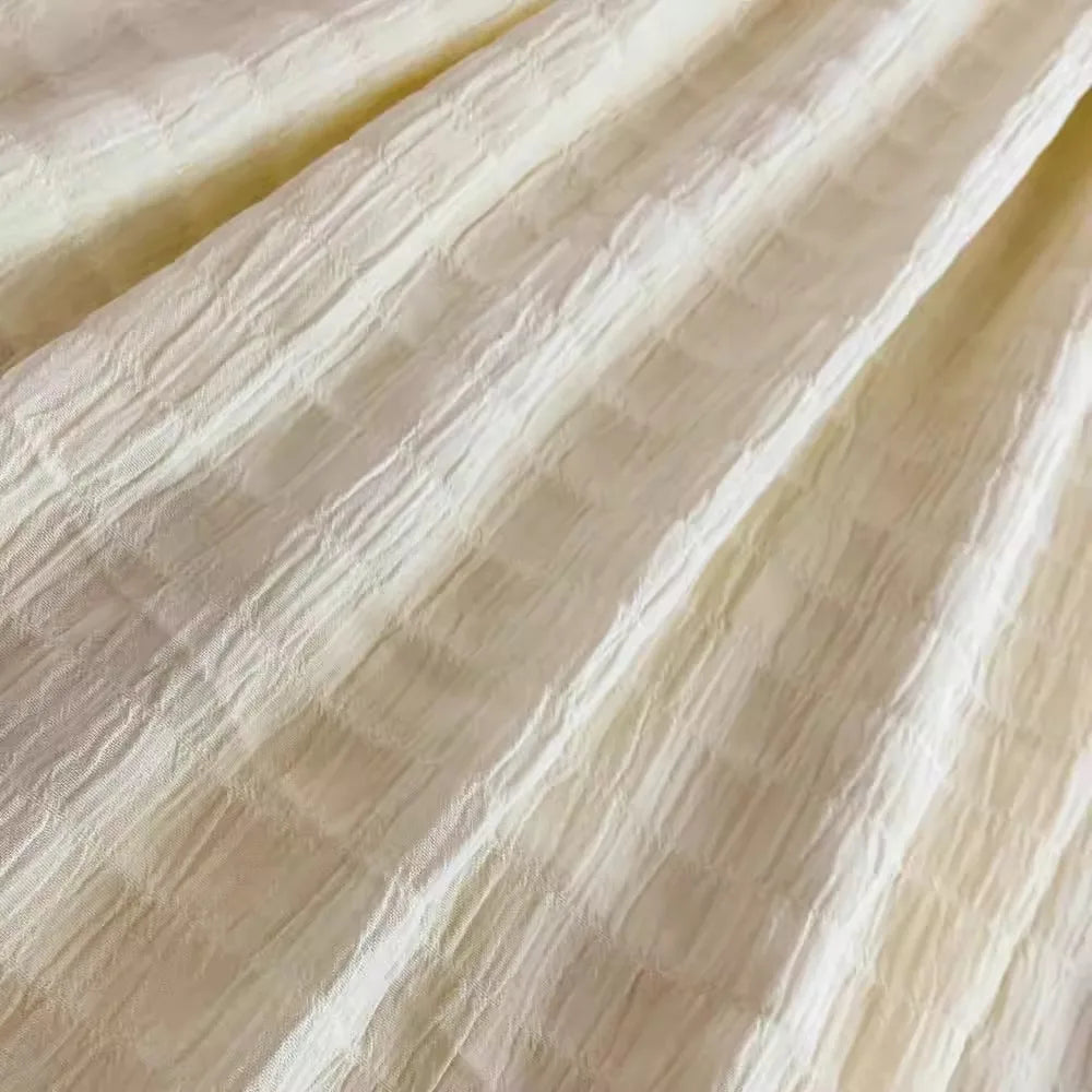 Ruffled Off Shoulder Dress Chiffon Beach Summer Fashion