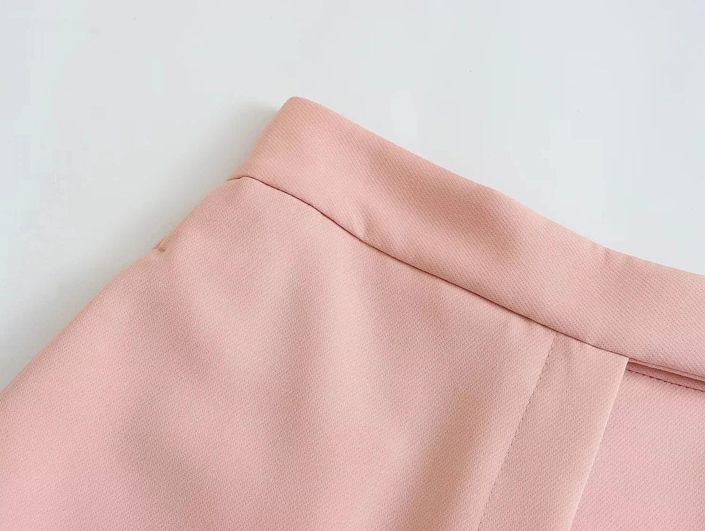 Casual Solid V Neck Sleeveless Vest and Wide Leg Pants Set for Elegant Summer Style