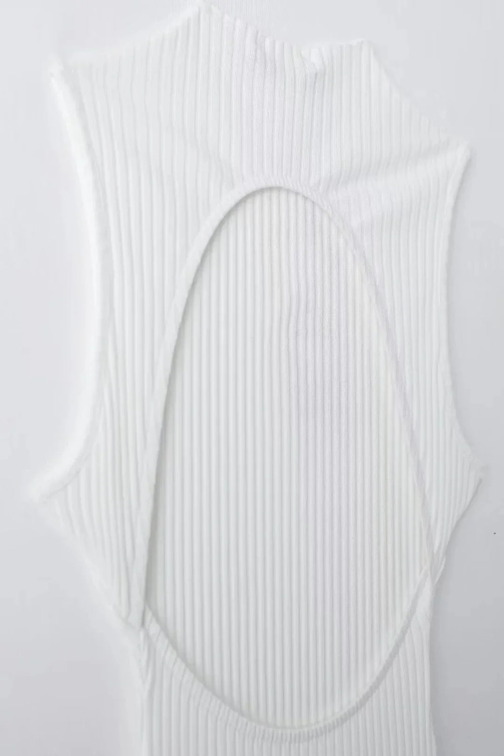 Pink Backless Mini Dress With Turtleneck Sleeveless Party