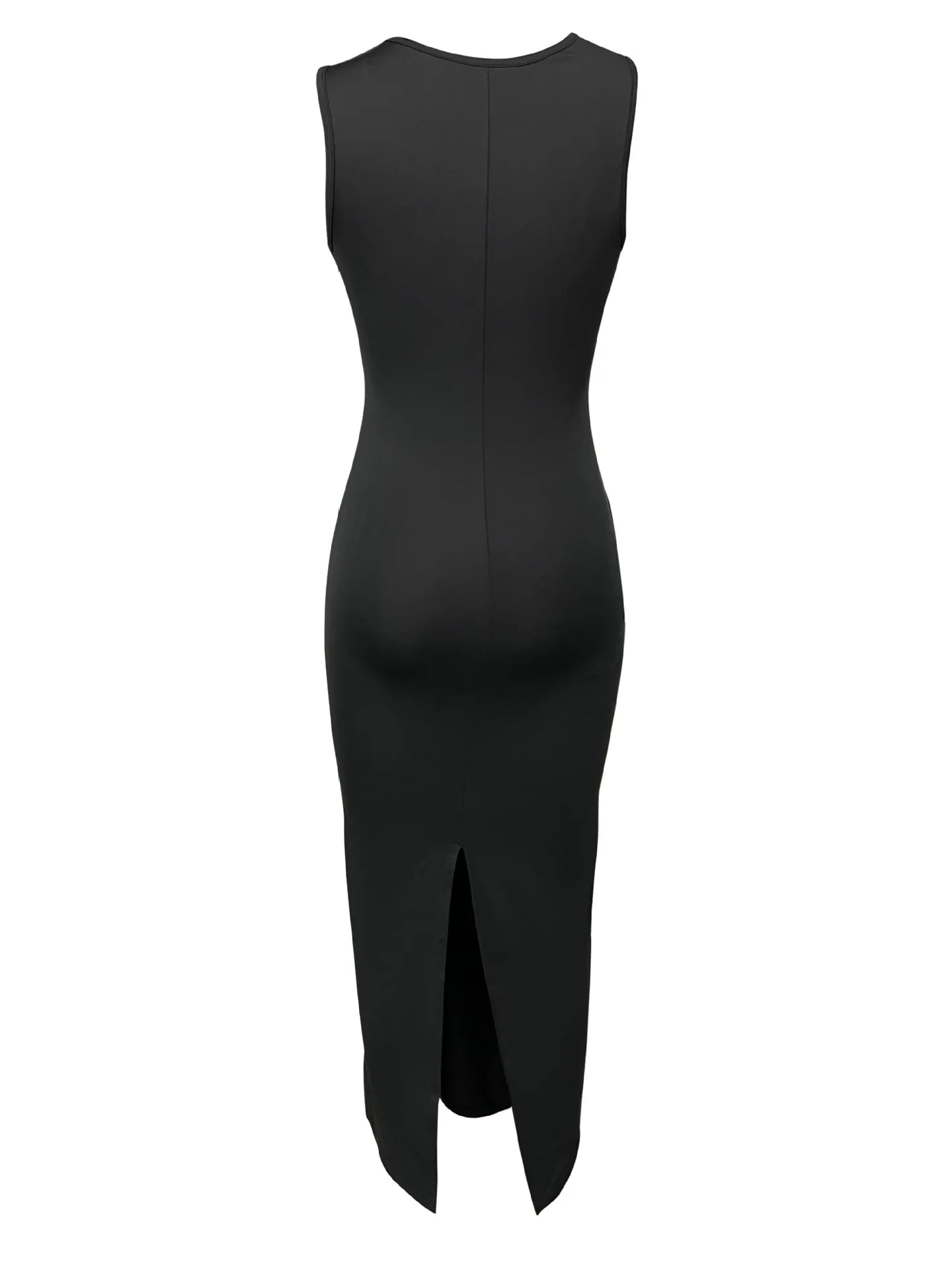 Sexy Mesh Patchwork Sleeveless Vest Dress For Women