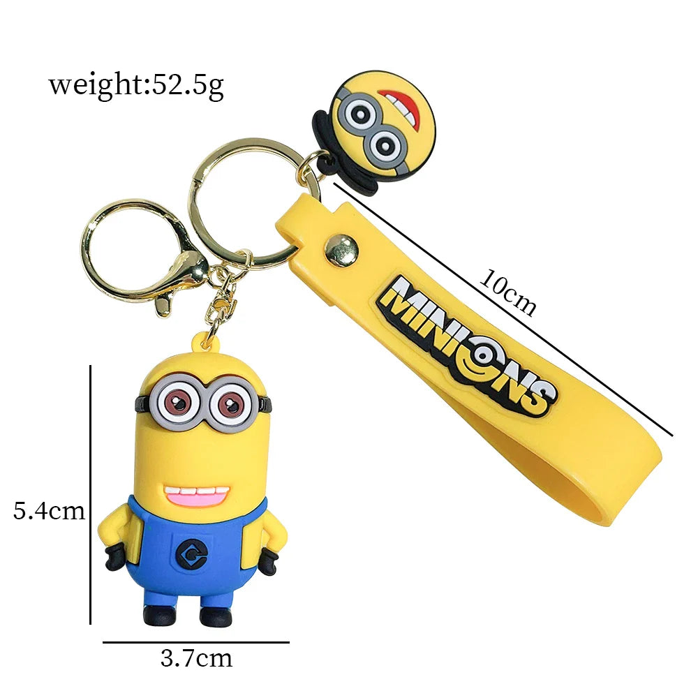 Kawaii Minions Keychain Pendant Creative Cartoon Bag Decoration Gift