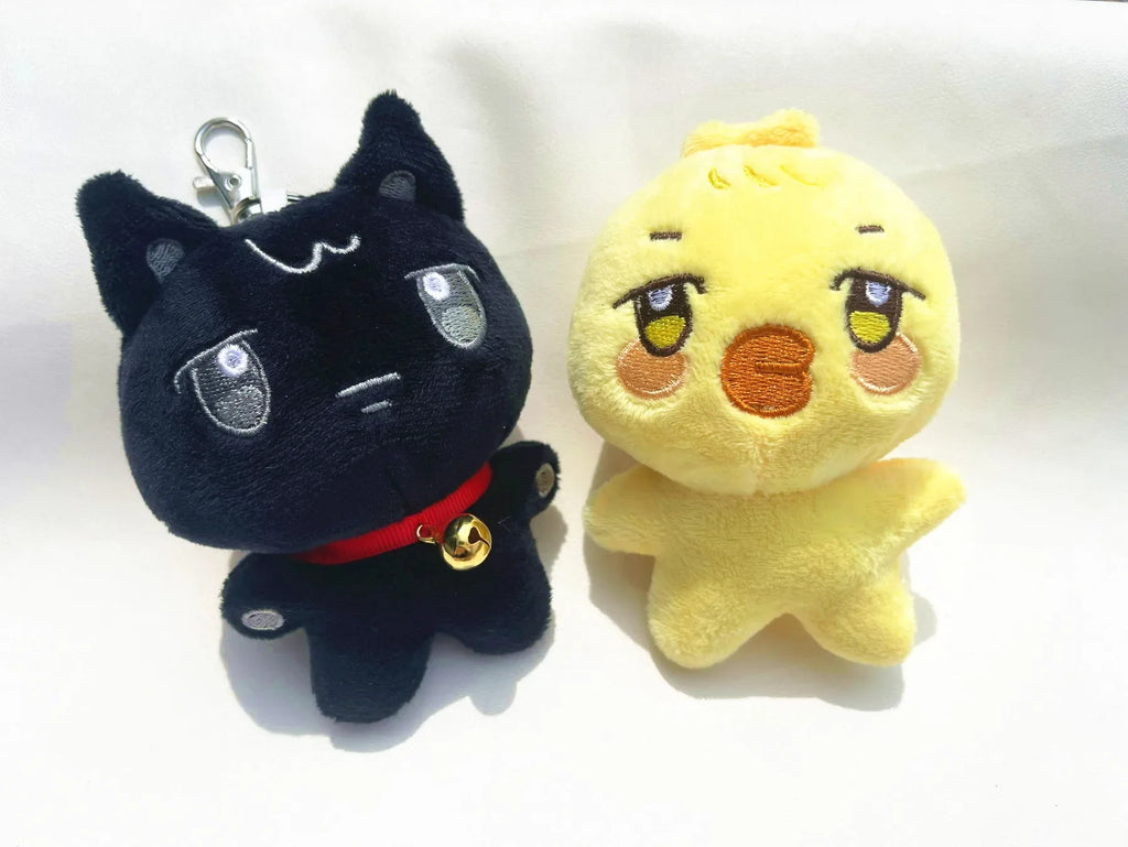 10CM Cute Plush Doll Keychain Pendant for Fans Accessories