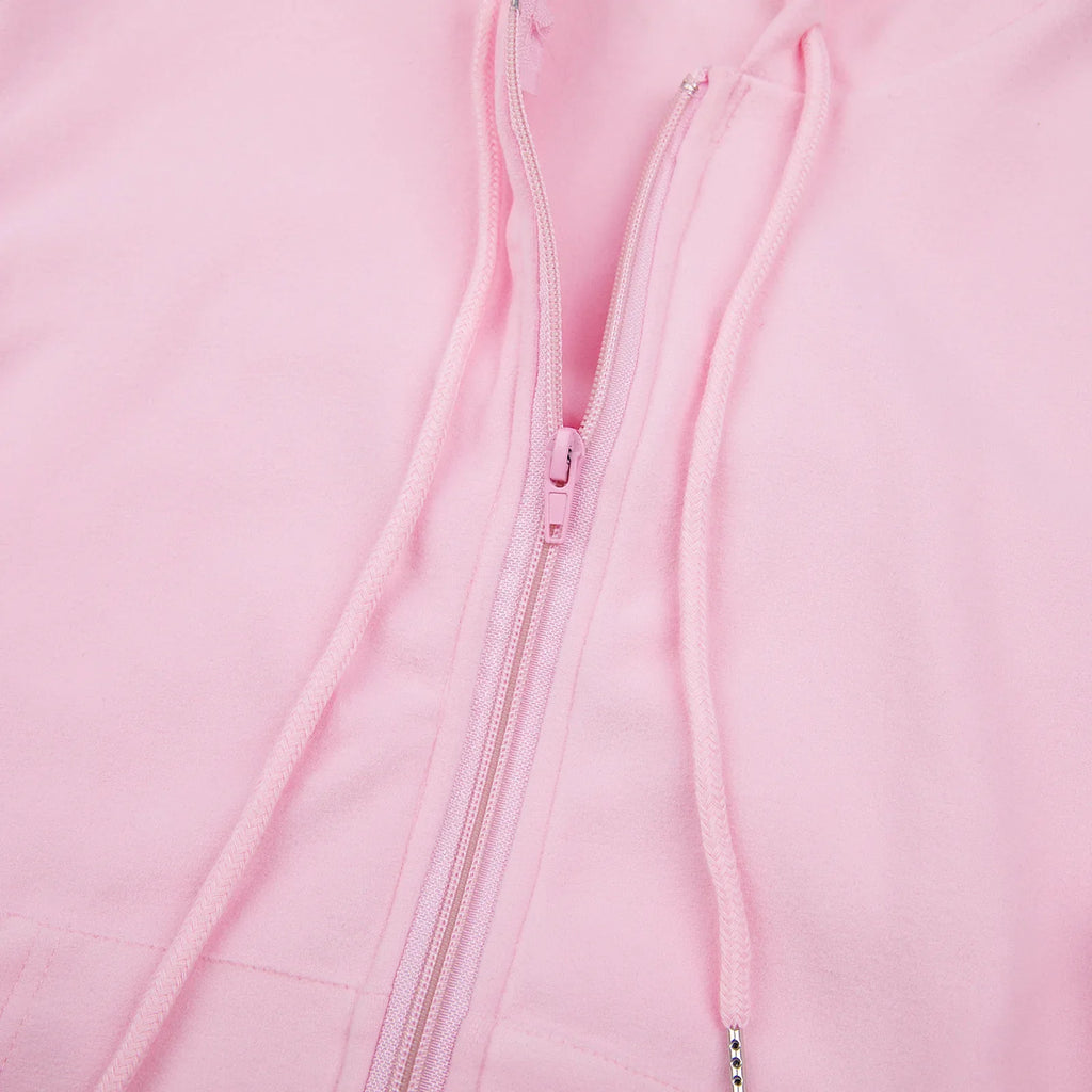 Women Thick Fleece 3 Piece Jogger Sweatsuit Set with Sweatpants, Vest and Hoodie for Fall and Winter