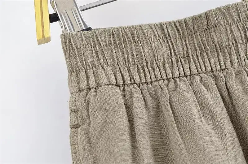 Chic Summer Women's Two-Piece Set Casual Straight Shirt and Shorts Matching Outfit for Street and Leisure Wear