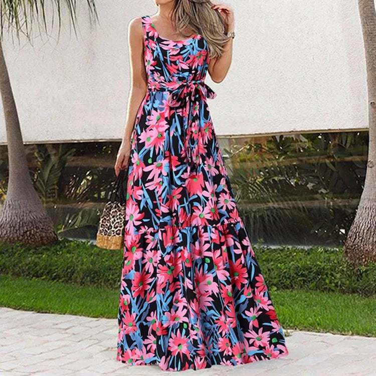 Summer Banquet Dress For Women Long Elegant Classic Gown