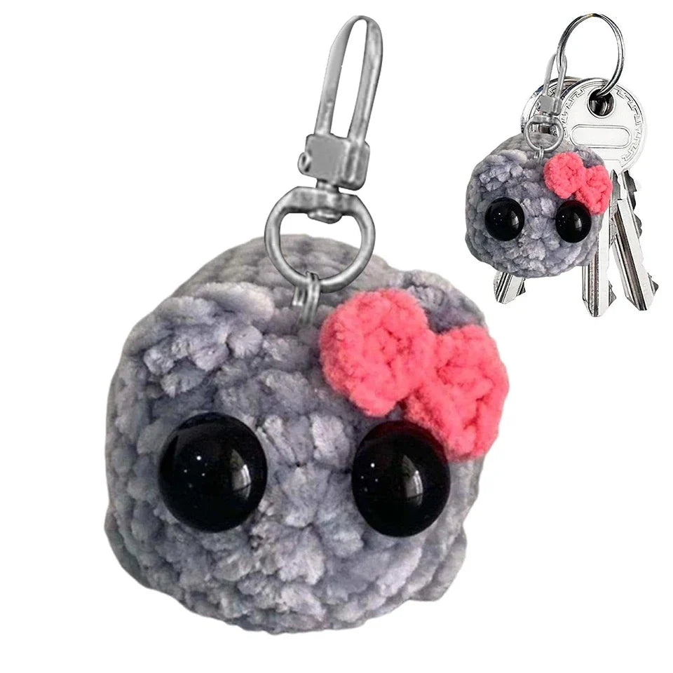 Cute Hamster Violin Song Plush Keychain Bag Charm Funny Gift for Girlfriend