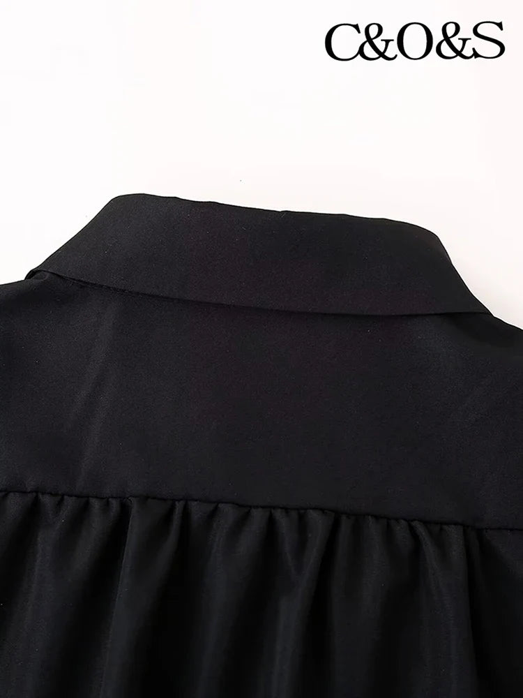 Floral Print Long Sleeve Shirt and High Waisted Trousers Fashion Set