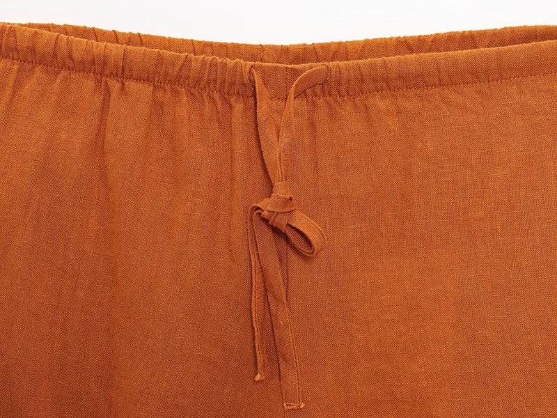 Wide Leg Pants Set for Women Casual Two Piece Outfit with Long Sleeve Shirt and Top