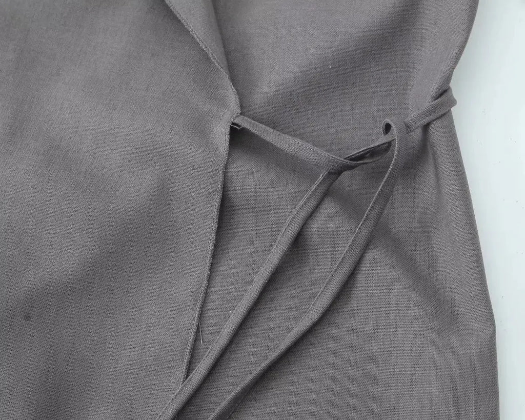 Casual Chic Solid Two Piece Women Set with Long Sleeve Kimono Jacket and Pants Nightwear Suit