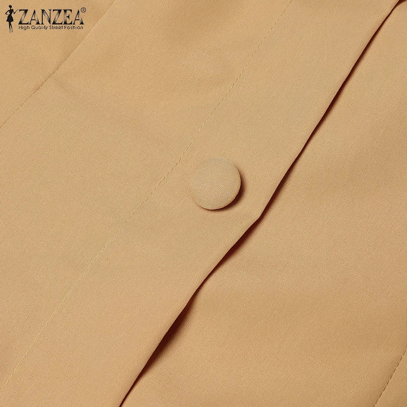 Puff Sleeve Square Collar Sheath Dress For Women Summer