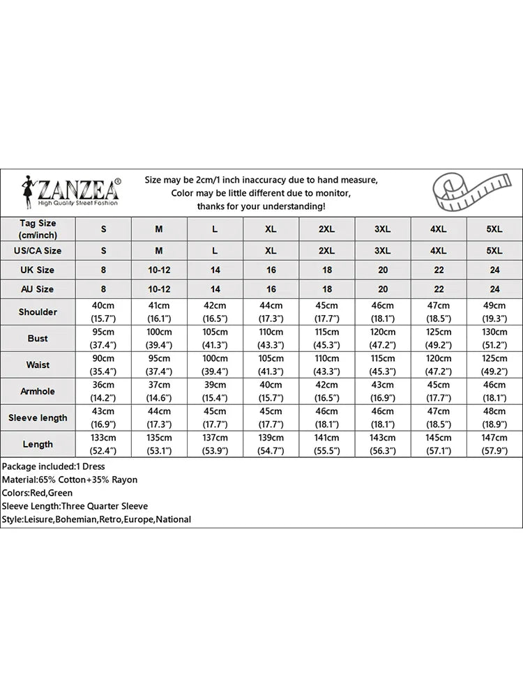 Bohemian Floral Maxi Dress with Three Quarter Sleeves